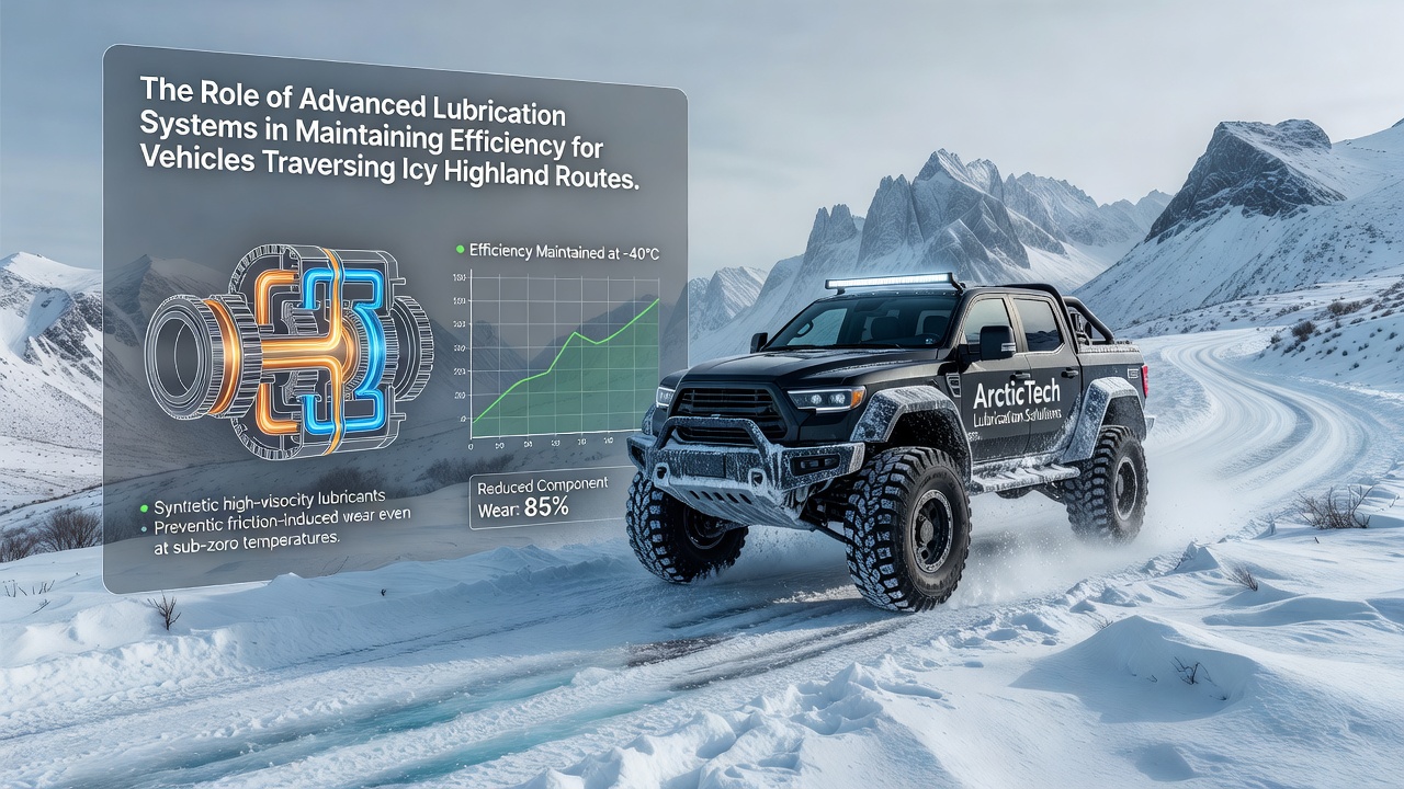 The Role of Advanced Lubrication Systems in Maintaining Efficiency for Vehicles Traversing Icy Highland Routes